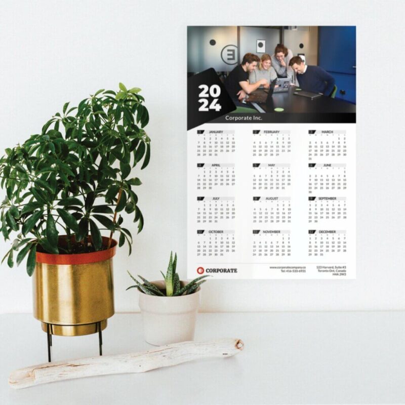 A1 jumbo calendars